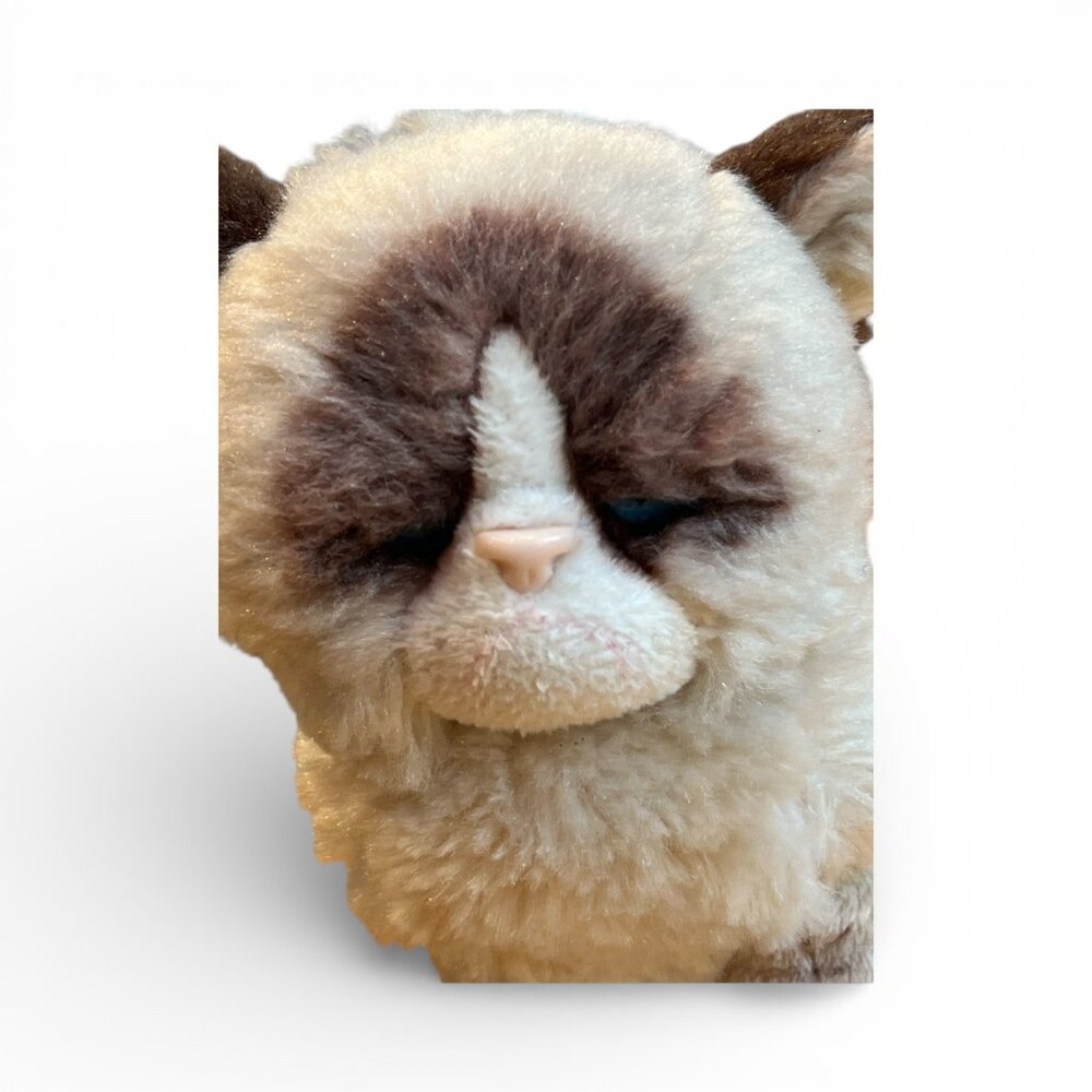 GUND Grumpy Cat Small Plush Beanie 6" Blue Eyes Tardar Sauce